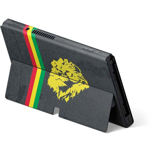 Vertical Banner - Lion of Judah Nintendo Switch OLED (2021) Skin